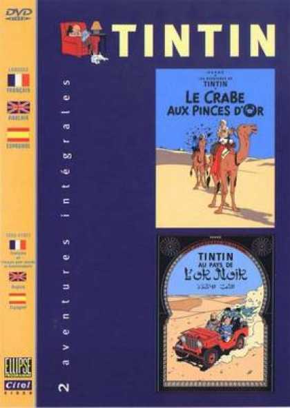 French DVDs - The Adventures Of Tin Tin Vol 6