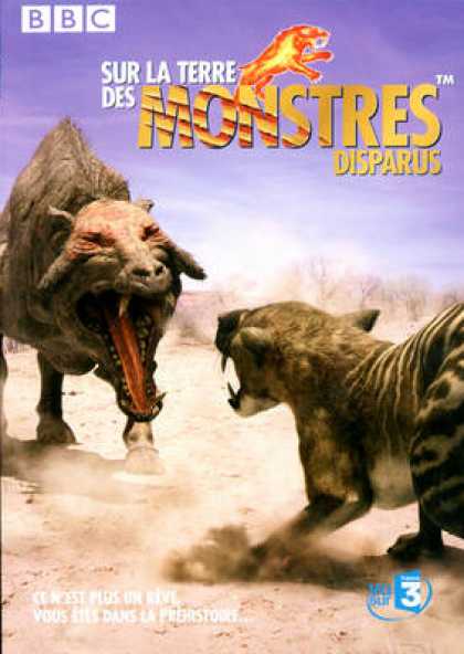French DVDs - Sur La Terre Des Monstres Disparus