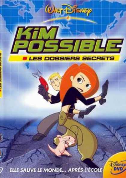 French DVDs - Kim Possible The Villain Files