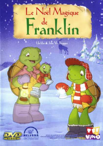 French DVDs - Le Noel Magique De Franklin