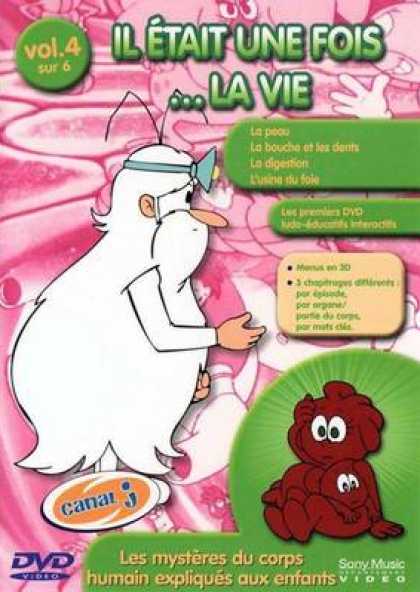 French DVDs - Once Upon A Time The Human Body Vol 4