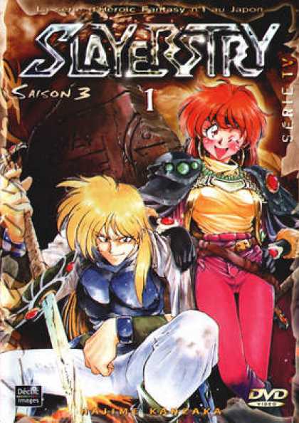 French DVDs - Slayers Season 3 Vol 1