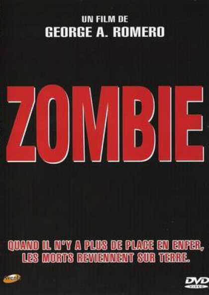 French DVDs - Zombie