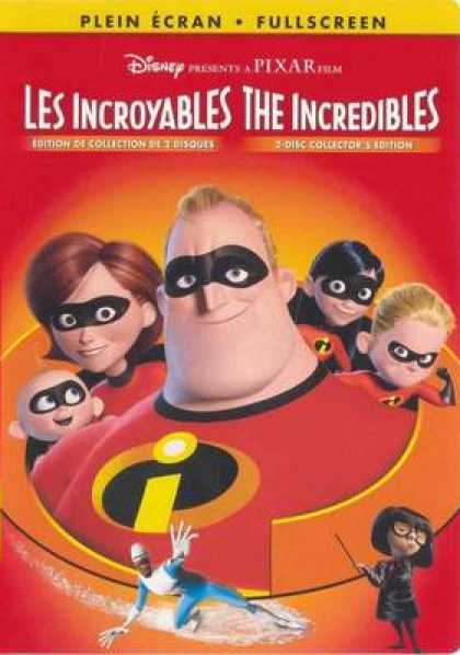 French DVDs - The Incredibles French Canadian