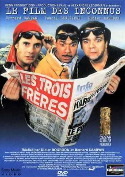 French DVDs - 3 Young Men