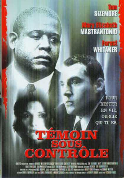 French DVDs - Temoin Sous Controle