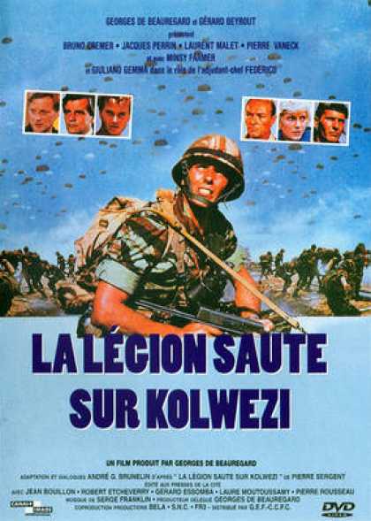 French DVDs - La Legion Saute Sur Kolwezi
