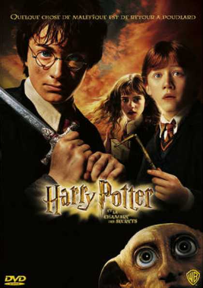 French DVDs - Harry Potter And The Chamber Of Secrets