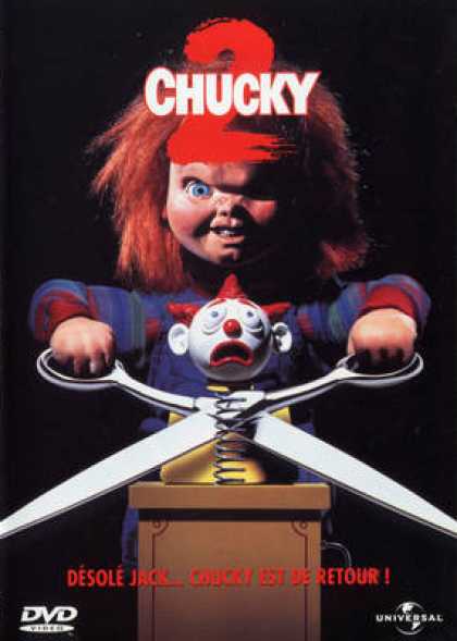 French DVDs - Chucky 2