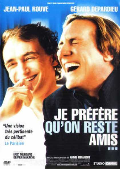 French DVDs - Je Prefere Quon Reste Amis