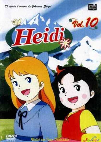 French DVDs - Heidi Vol 10