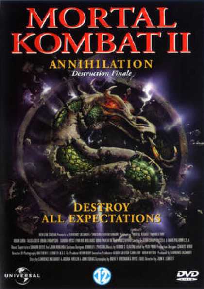 French DVDs - Mortal Kombat 2