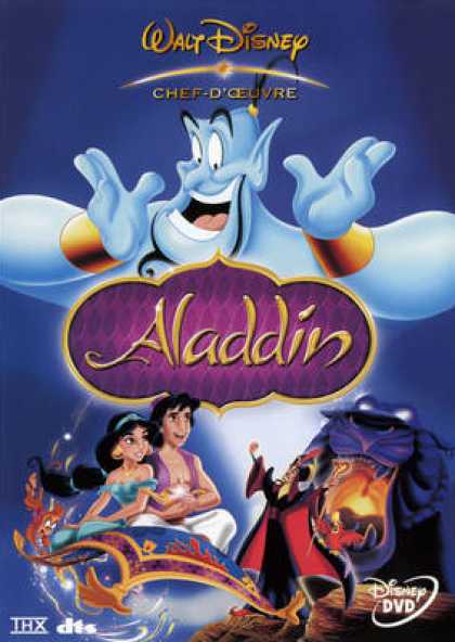 French DVDs - Aladdin