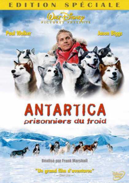 French DVDs - Antartica - Prisonnier Du Froid