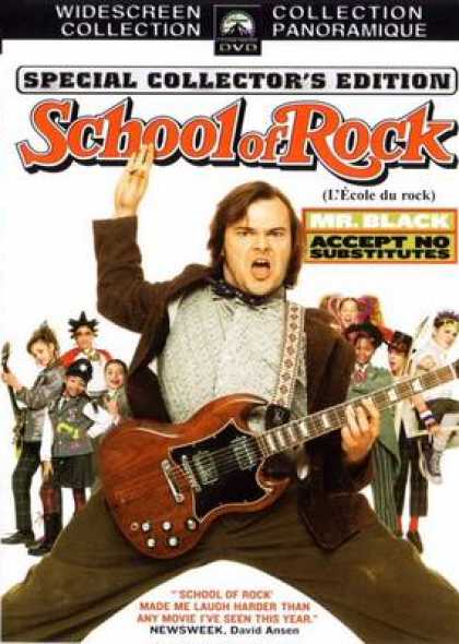 French DVDs - School Of Rock WS SCE