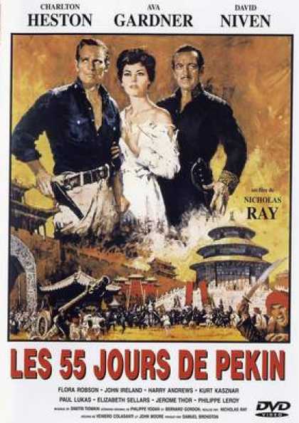 French DVDs - Les 55 Jours De Pekin