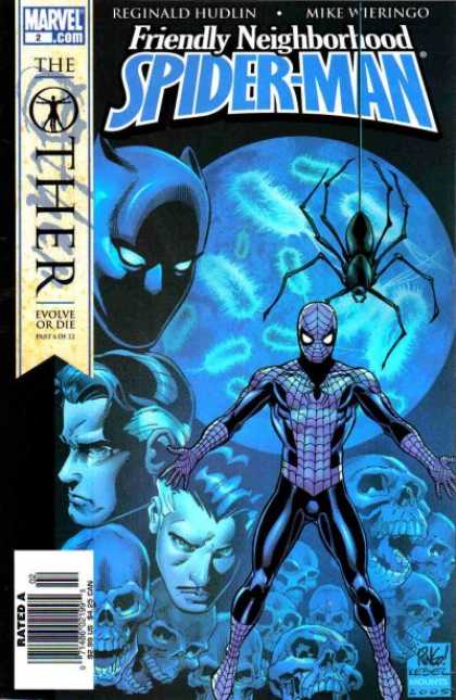 Friendly Neighborhood Spider-Man 2 - Friendly Neighborhood Spider-man - The Other - Evolve Or Die - Spider - Skulls - Mike Wieringo