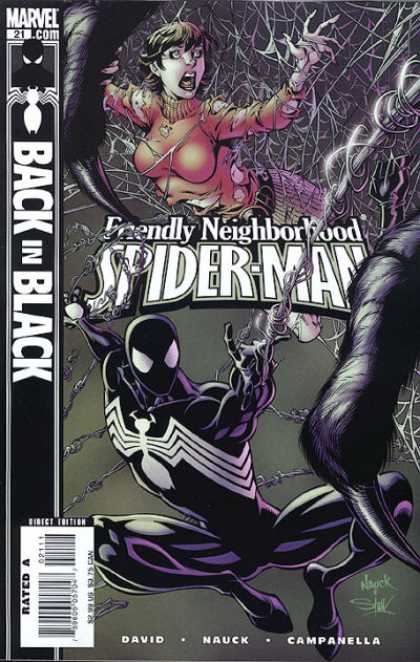 Friendly Neighborhood Spider-Man 21 - Marvel - Web - Woman - Back In Black - Rated A