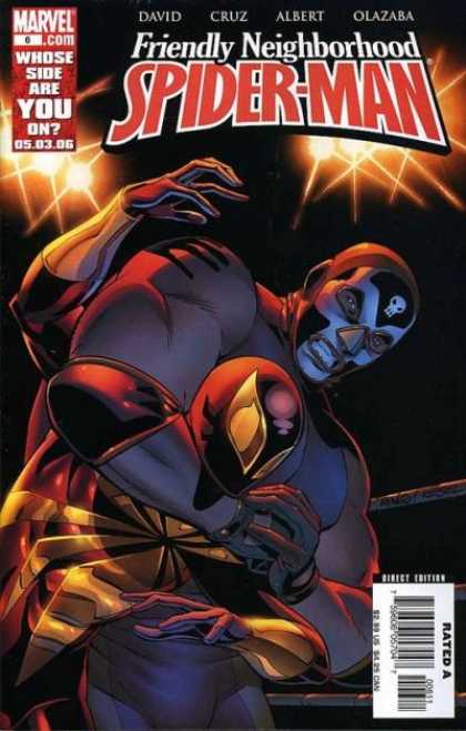 Friendly Neighborhood Spider-Man 6 - Chokehold - Glow - Fight - Skull - Spiderman - Mike Wieringo