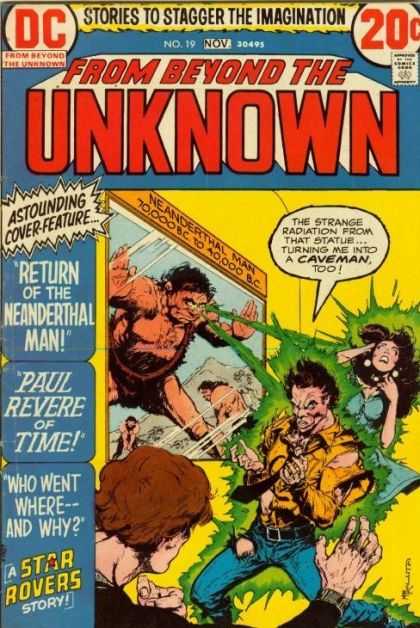 From Beyond the Unknown 19 - History Repeat It Self - Mankind Woke From The Past - Phoenix Man From The Tears Of Time - Neanderthal The Devil - Man From The Cave Of History - Michael Kaluta