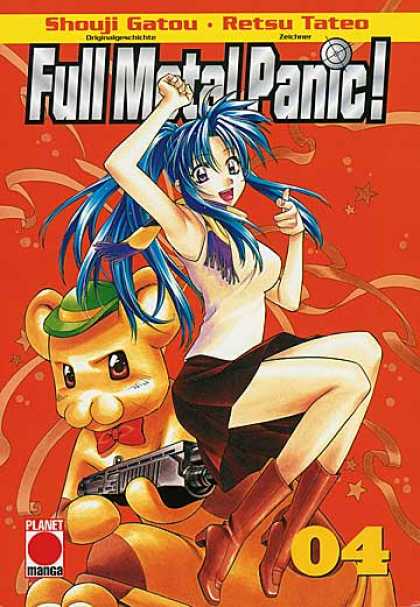 Full Metal Panic 4 - Planet Manga - Cute Things With Guns - Talk About Bug-eyed - Mens Fantasies - Half-clothed Girls With Guns