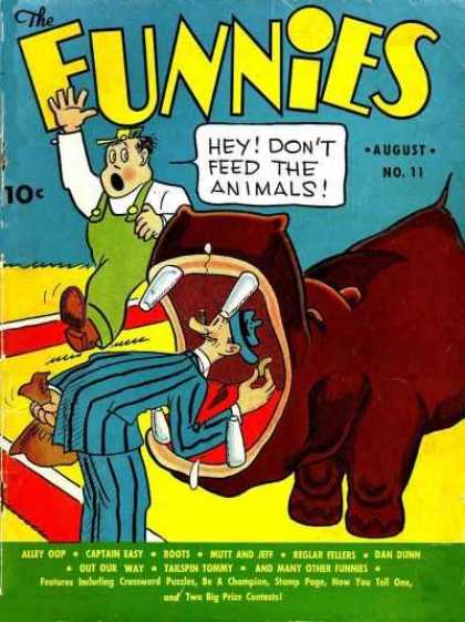 Funnies 11 - Innocent Killing - The Manhunting - Food Of Animal Man - Scarcity Of Food - Decreasing Population