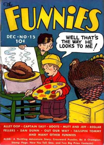 Funnies 15 - Boots - Mutt And Jeff - Alley Oop - Tailspin Tommy - Dan Dunn