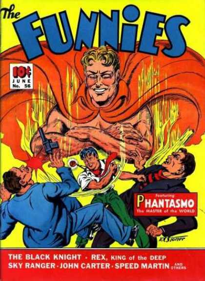 Phantasmo - The Black Knight - Sky Ranger - John Carter - Speed Martin Funnies 56 - Phantasmo - The Black Knight - Sky Ranger - John Carter - Speed Martin