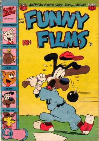 Funny Films 17 - Dog - Baseball - Bomb - Hat - Cartoon