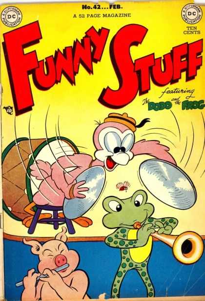 Funny Stuff 42 - Cymbals - Drum - Frog - Pig - Flute