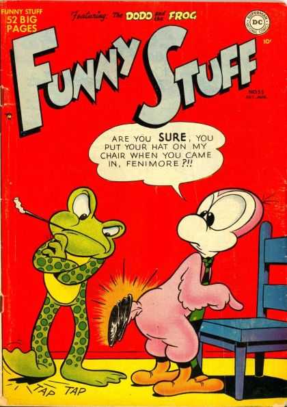 Funny Stuff 55 - Frog - Chair - Dodo - Fenimore - Hat