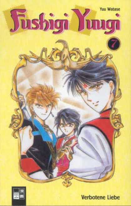 Fushigi Yuugi 7 - Mirror - Frame - Yuu Watase - Gold - 7