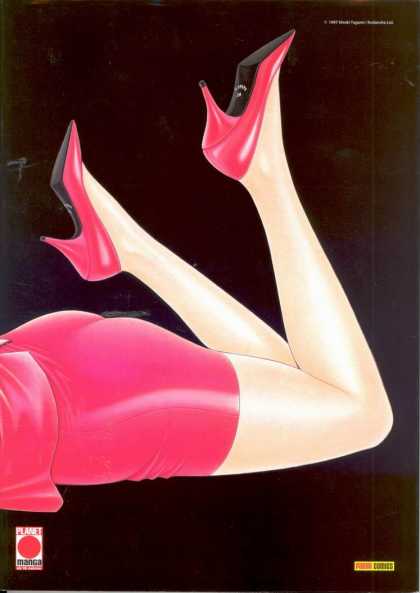 G-Taste 2 - Pink - High Heels - Legs - Pink Skirt - Pink Top