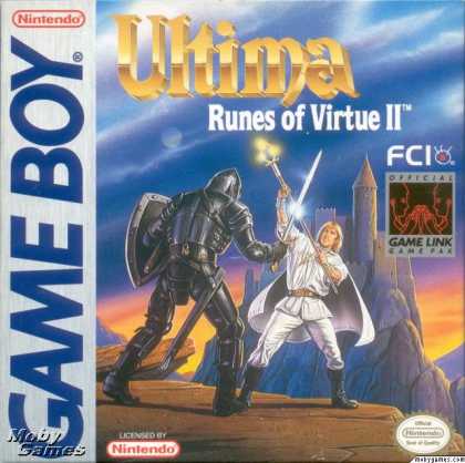 Game Boy Games - Ultima: Runes of Virtue II