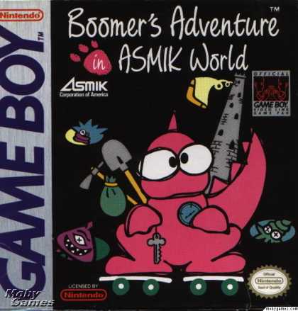 Game Boy Games - Boomer's Adventure in ASMIK World