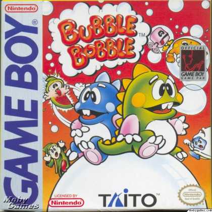 Game Boy Games - Bubble Bobble