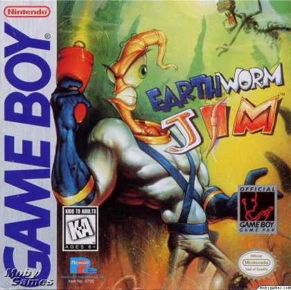 Game Boy Games - Earthworm Jim