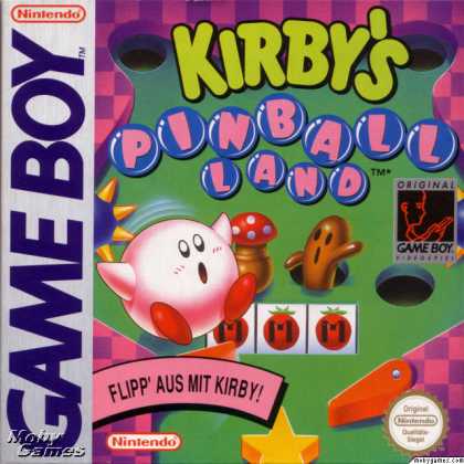 Game Boy Games - Kirby's Pinball Land