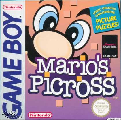 Game Boy Games - Mario's Picross