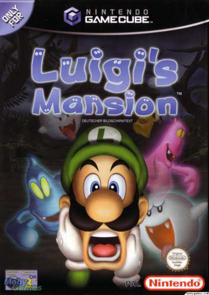 GameCube Games - Luigi's Mansion