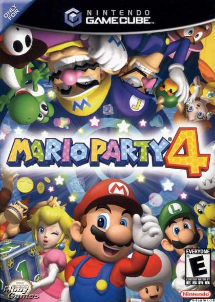 GameCube Games - Mario Party 4