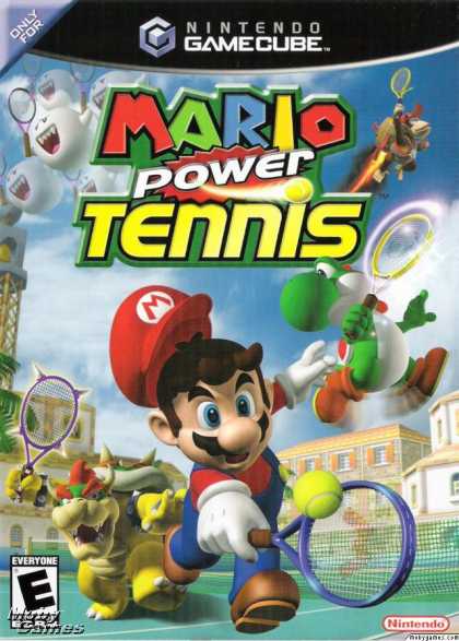 GameCube Games - Mario Power Tennis