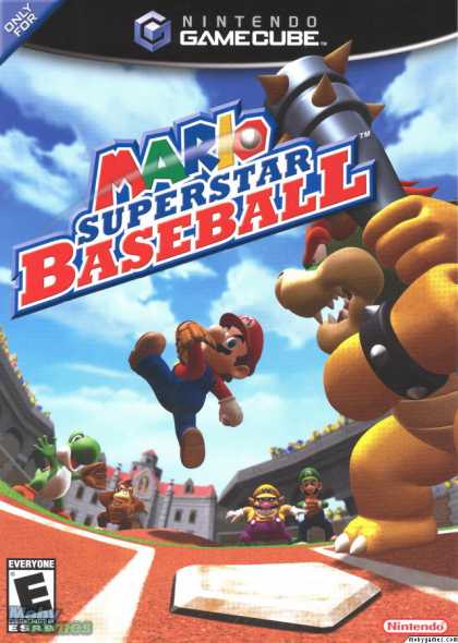 GameCube Games - Mario Superstar Baseball