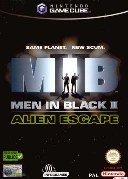 GameCube Games - Men in Black II: Alien Escape