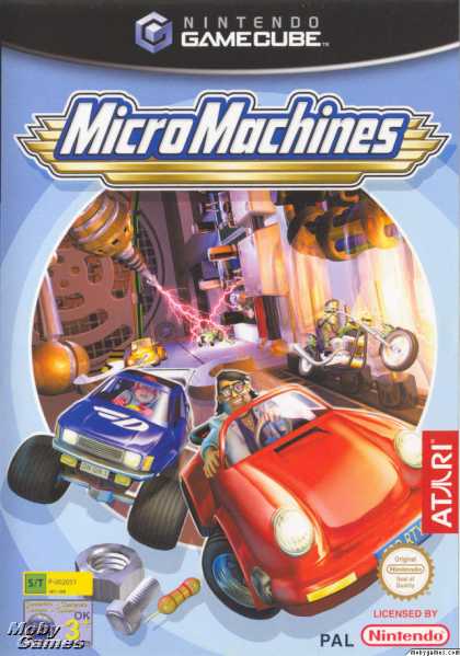 GameCube Games - Micro Machines