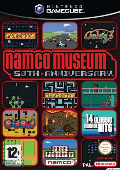 GameCube Games - Namco Museum 50th Anniversary