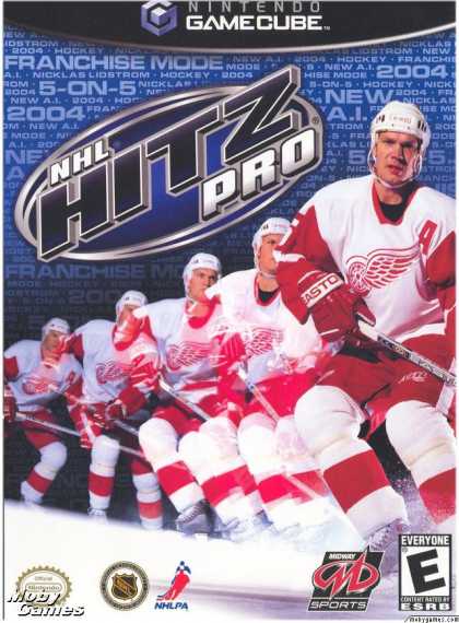 GameCube Games - NHL Hitz Pro