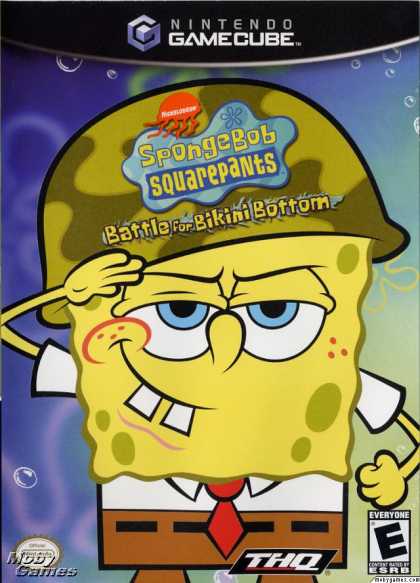 GameCube Games - SpongeBob SquarePants: Battle for Bikini Bottom