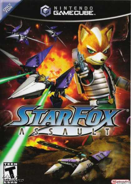 GameCube Games - Star Fox Assault