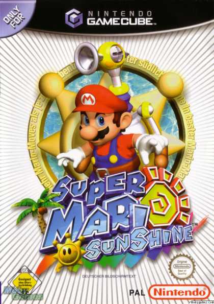 GameCube Games - Super Mario Sunshine